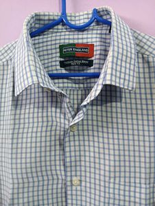 Peter England Checkered Shirt