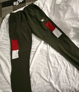 Adidas print Olive Track Pants