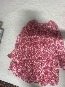 Paisley Print Top