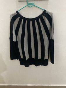 Striped Knit Top