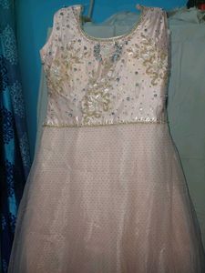 Light Pink Women Party Gown