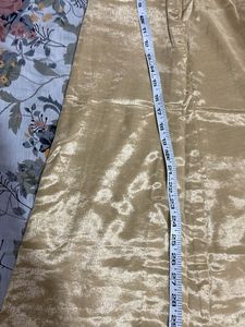Petticoat Or Underskirt Of Saree In Gold Colour
