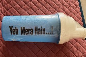 2 Shaker Bottles - Blue 700 ML