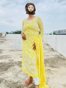 Yellow 3 Piece Dress.