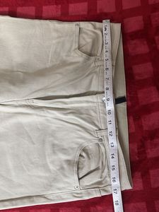 Wide Leg Beige Jeans
