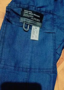 Blue Cargo Pants - Casual Comfort