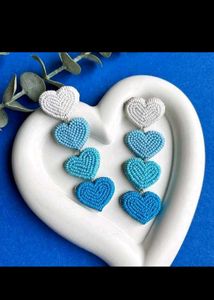 Heart Drop Earrings