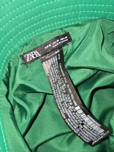 Zara Rubberised Bucket Hat