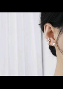 Flower Pearl Earrings