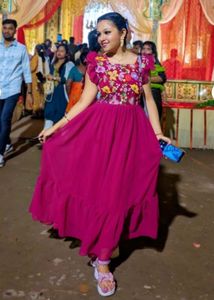 Floral Embroidered Dress