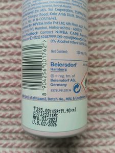 Nivea Deodarant And Lakme Sunscreen