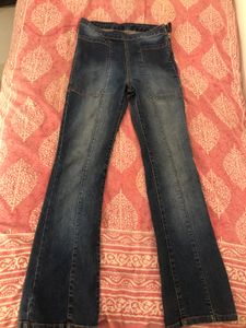 Denim Flare Jeans - Retro Style