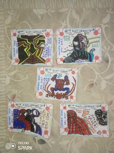 Spider - Man VIP cards.