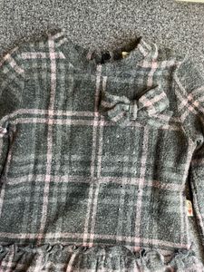 Cute Plaid Girls Dress