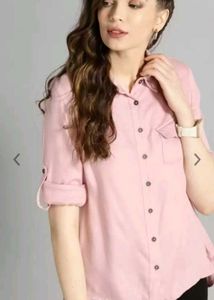 Pink Casual Shirt