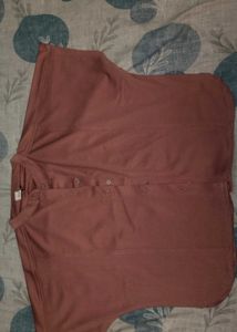 Crop Loose Fit Shirt