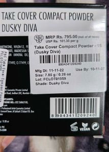 PAC Take Cover Compact Powder