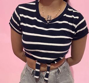Round Neck Crop Top