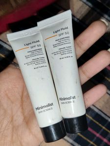 Minimalist SPF 50 Sunscreen