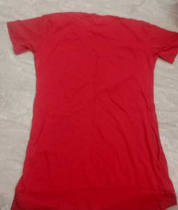 Red Graphic Print T-Shirt