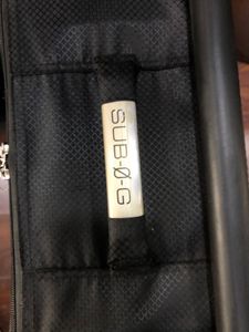 Sub Zero G Travel Bag Black Medium Size
