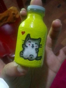 Cute Glass Bottle Art