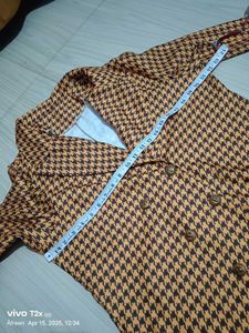 Vintage Houndstooth Skirt Suit