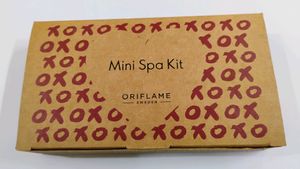 Mini Spa Kit Oriflame Sweden (Cotton, Jute, Wood)