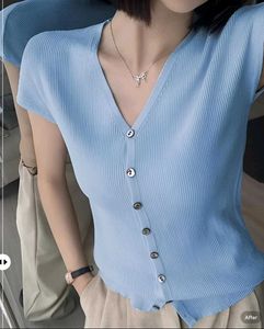 New with tag Pinterest Cute Light Blue Knit Top