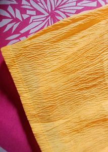 Yellow Tiered Maxi Skirt