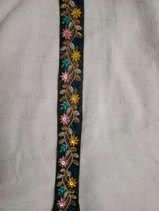 9 meter Kashmiri Embroidery Lace