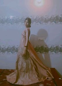 Elegant Evening Gown with Train
