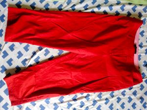 Red Pant straight like new