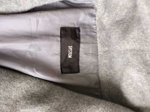 Imported grey Wool OverCoat