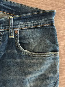 Distressed Denim Jeans