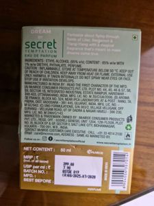 SECRET TEMPTATION BODY PERFUME(DREAM)