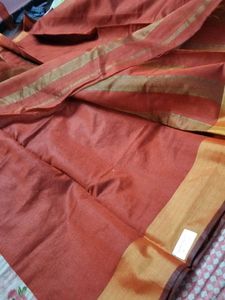 New Copper Pattu Saree
