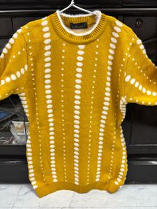 Mustard Knit Sweater Set