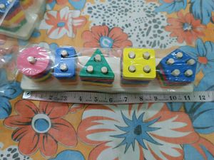New Wooden Shape Sorter Toy