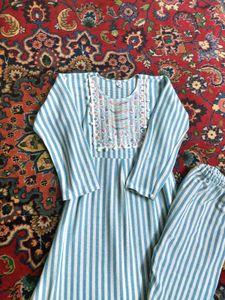 Woollen Kurti Set