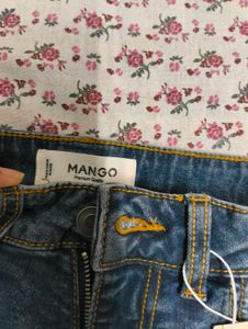mango blue denim