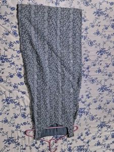 GREY SWEETHEART NECK CHINKANKARI KURTI🎀