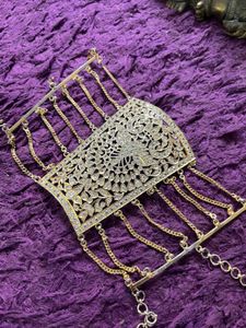 Gold Statement Cuff Bracelet