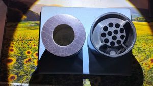 2 Pen stands with 4 pens