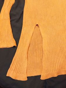 Side Slit Woolen Top