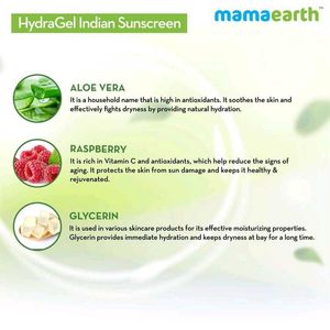 Mamaearth Hydra Gel Indian Sunscreen