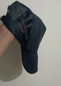 Black Mesh Cap