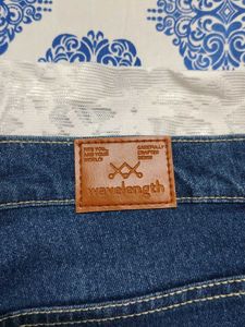 HIGH RISE BOOTCUT DARK BLUE COLOUR JEANS