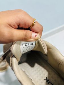 Beige Sneakers