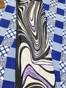 Abstract Print Saree